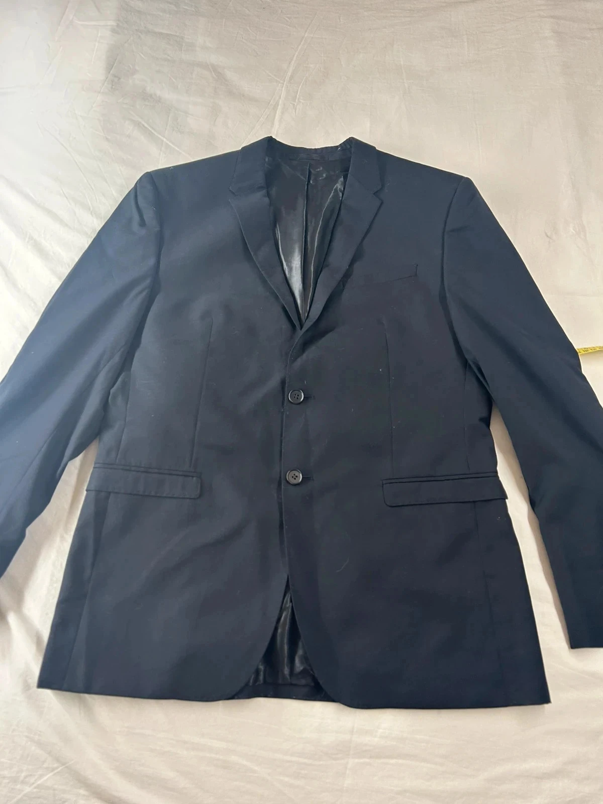 Blazer costard noir selected homme avec cravate carlo colombo bleu #96